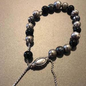 DY Elements Bracelet with Black Onyx and Hematine